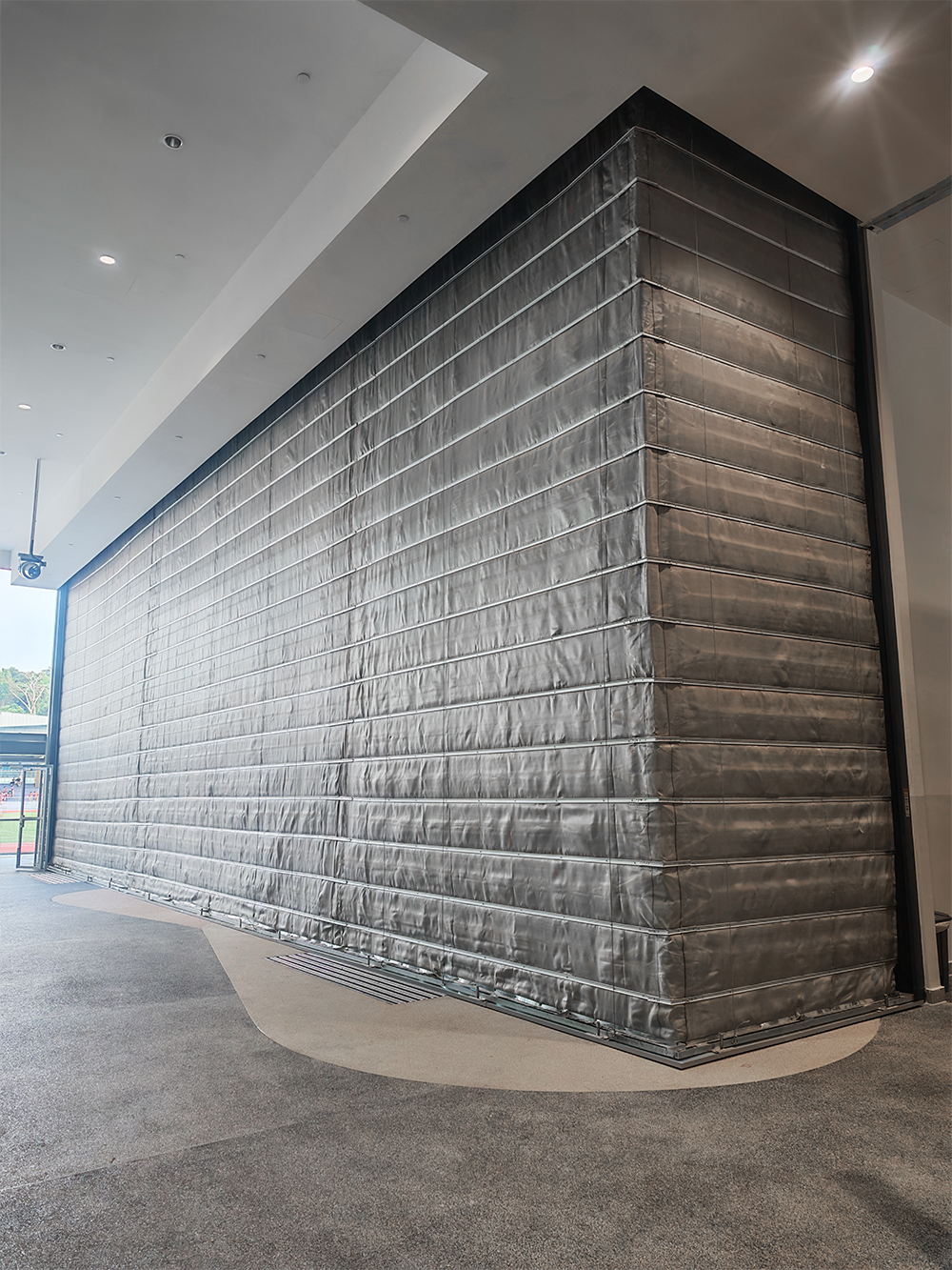 歐標雙簾無機隔熱防火折疊門