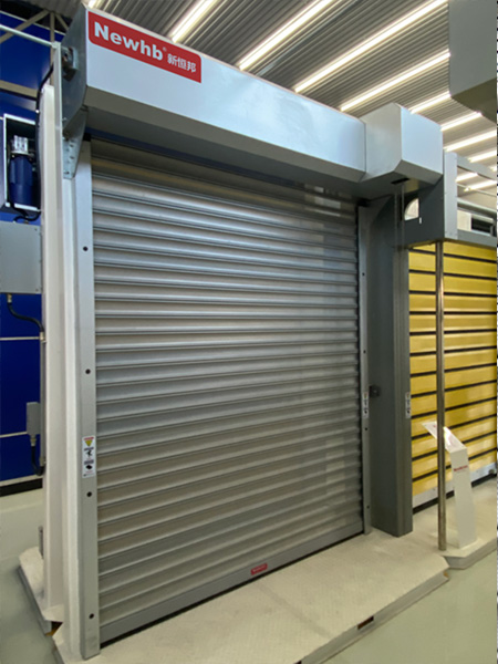 沖孔鋼質抗風卷簾門