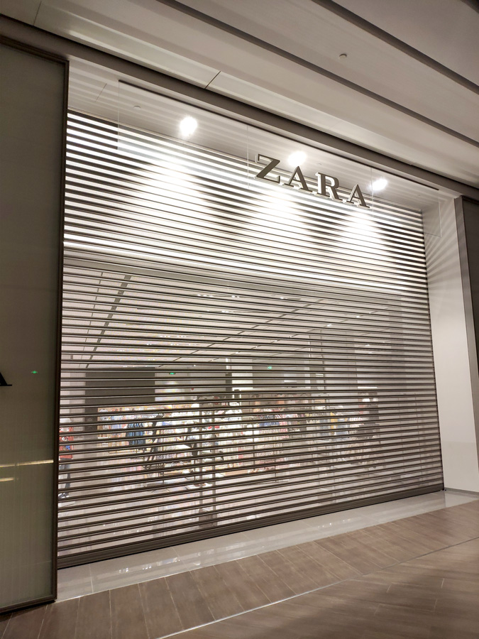 新恒邦鋼質透視卷簾門