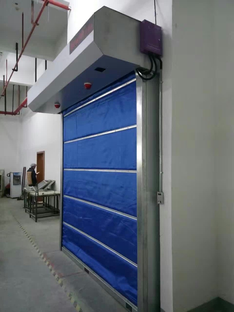 新恒邦雙軌雙簾防火卷簾門