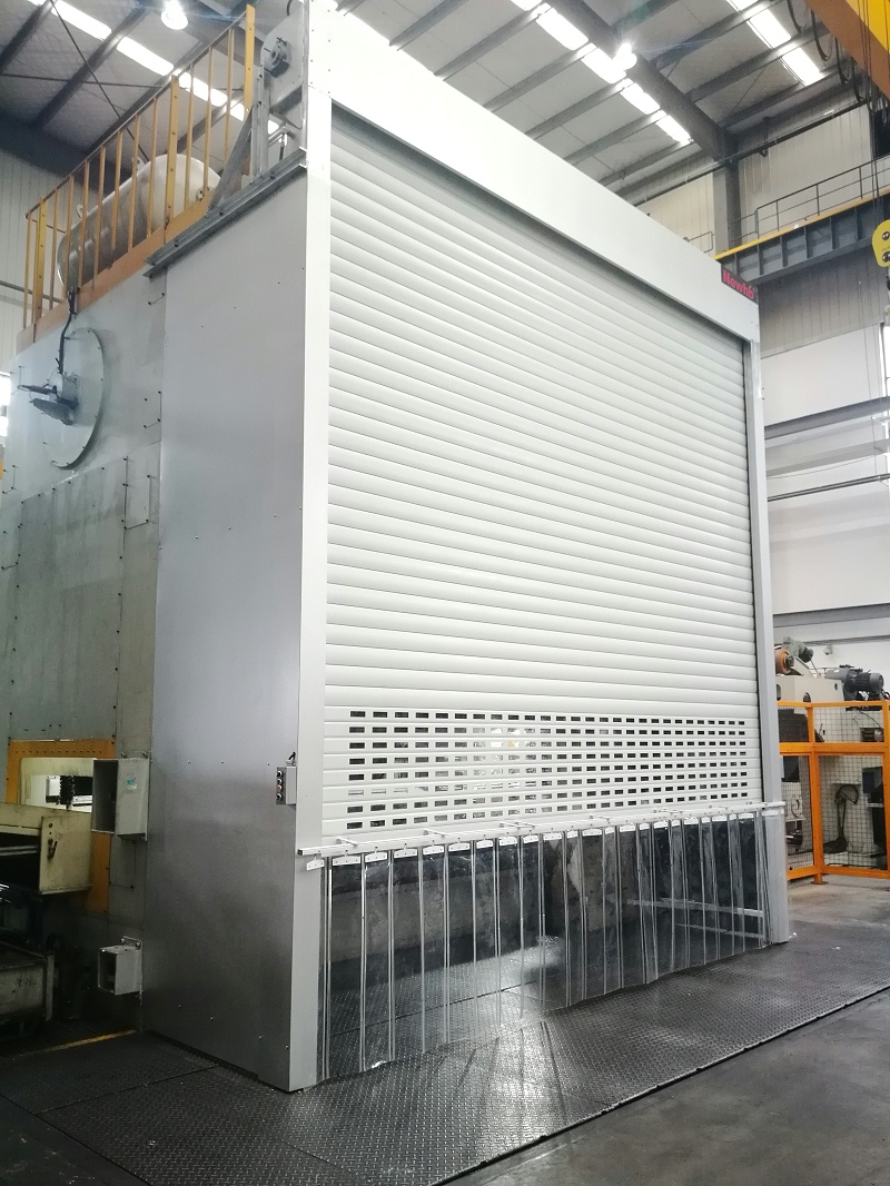 新恒邦鋁合金電動(dòng)卷簾門