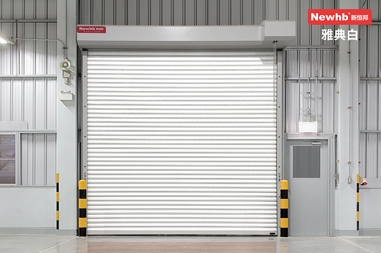 雅典白鋼質卷簾門