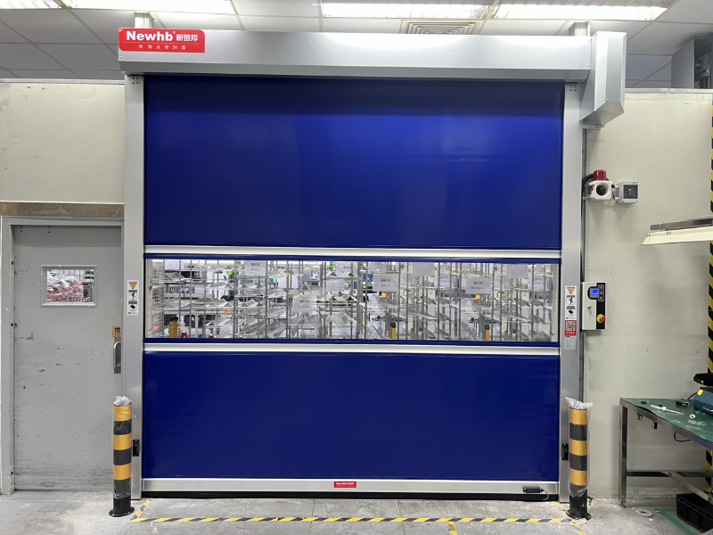 新恒邦門業快速卷簾門-可口可樂項目